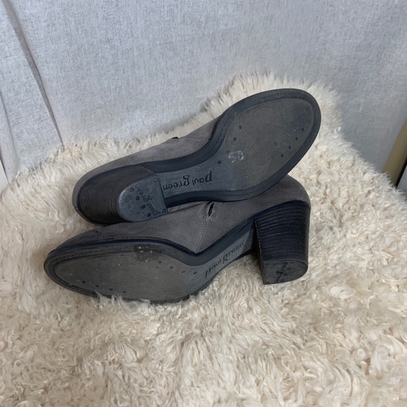 PAUL GREEN DELGADO GREY SUEDE ANKLE BOOTIES - Picture 6 of 6